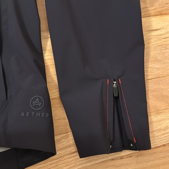 Aether Canada men’s black tech hooded jacket size 1/small - Picture 6 of 11